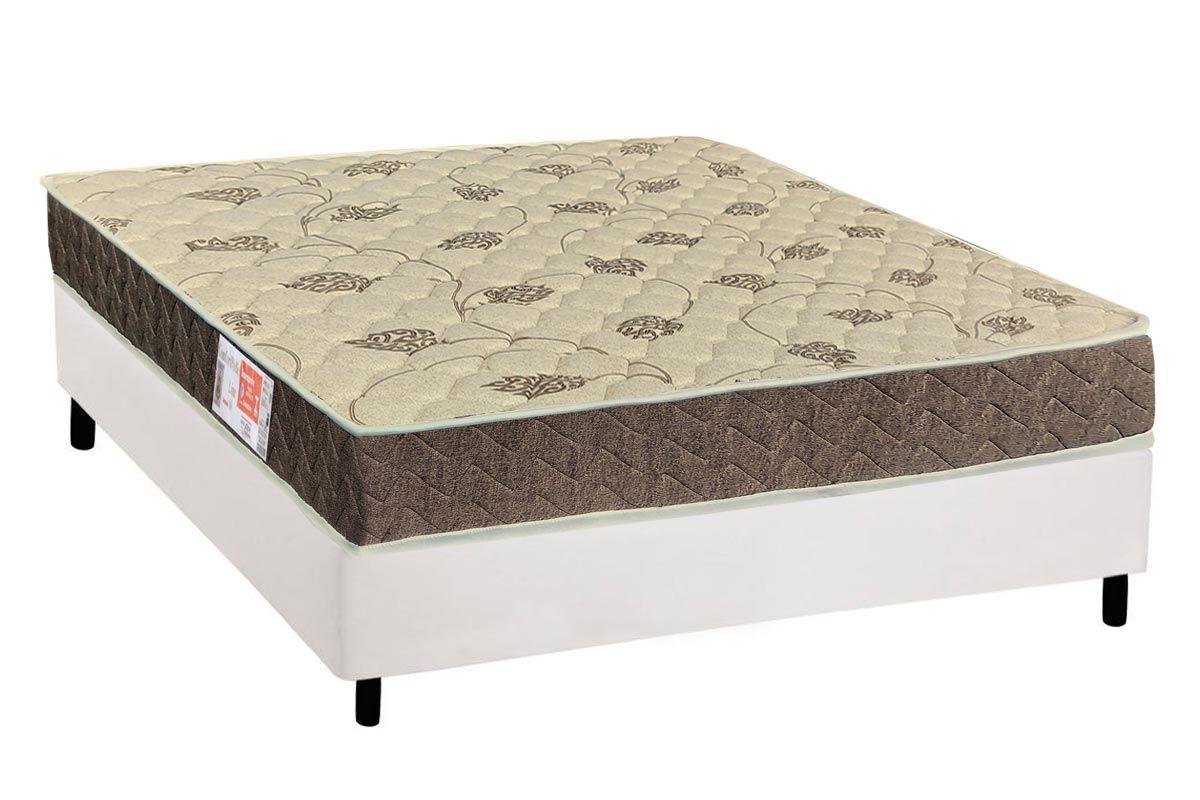 Cama Box CRC +Colchão D33 Comfortpedic Orthoflex