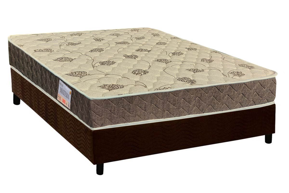 Cama Box CRC +Colchão Ortopédico Matera Orthoflex