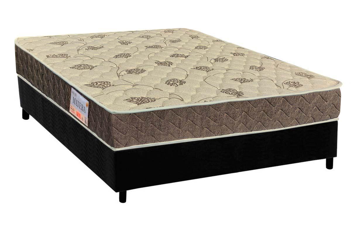 Cama Box CRC +Colchão Ortopédico Matera Orthoflex