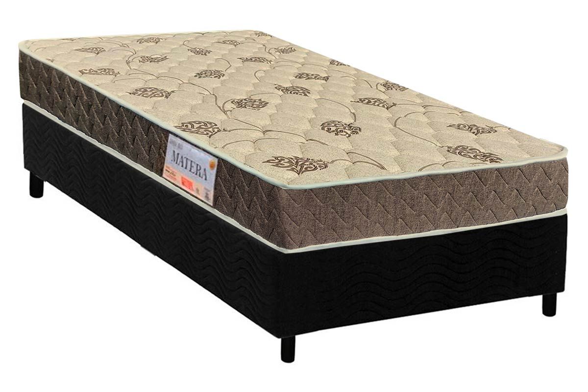 Cama Box CRC +Colchão Ortopédico Matera Orthoflex