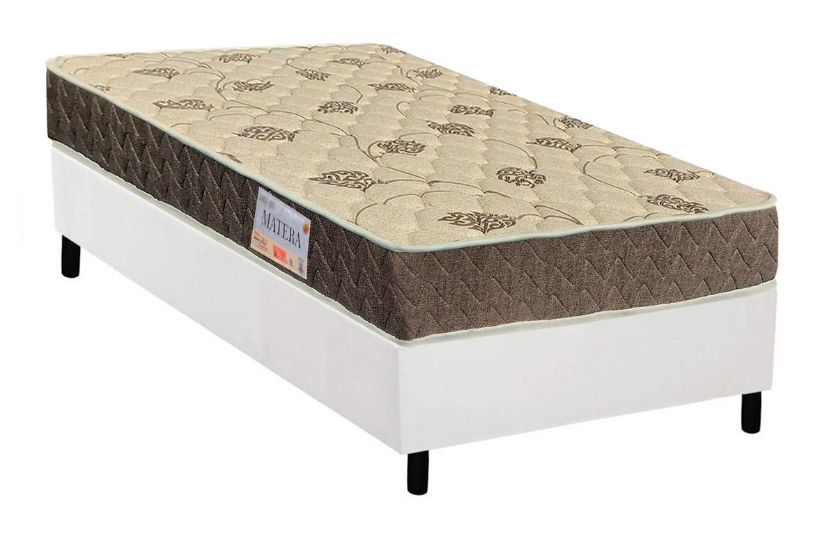 Cama Box CRC +Colchão Ortopédico Matera Orthoflex