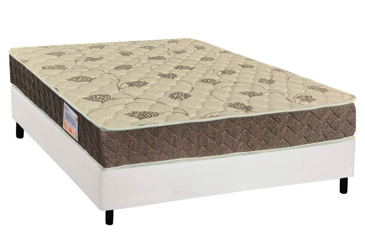 Cama Box CRC +Colchão Ortopédico Matera Orthoflex
