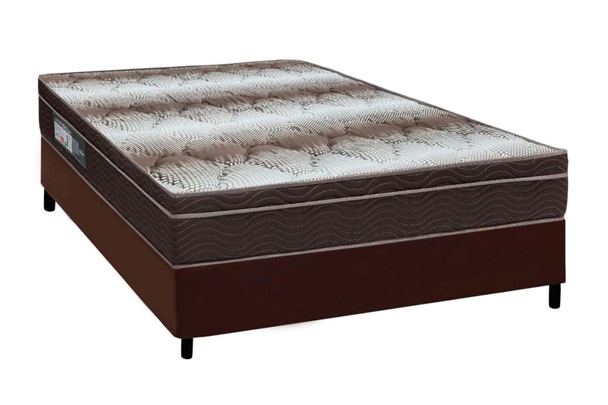 Cama Box CRC +Colchão Ortopédico Light Ortobom