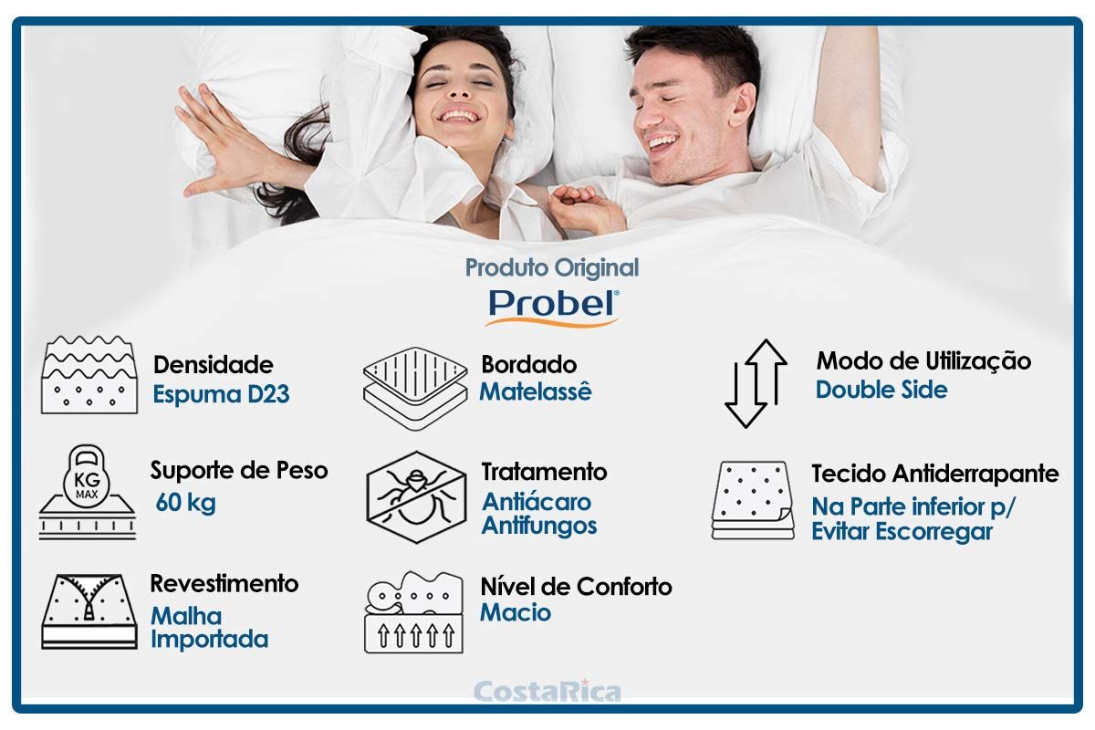 Colchão D23 Probel ProDormir Advanced Colchão D23 Probel ProDormir Advanced