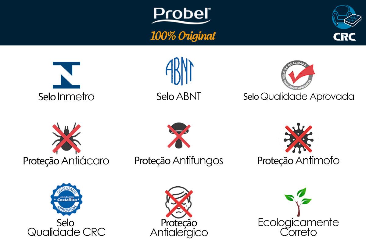 Colchão D23 Probel ProDormir Advanced Colchão D23 Probel ProDormir Advanced