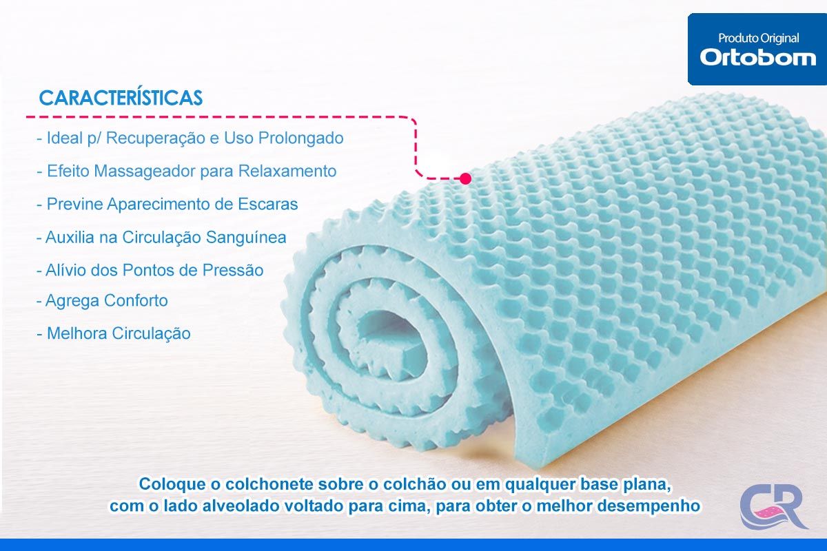 Colchonete D20 Caixa de Ovo Anti Escaras Probel