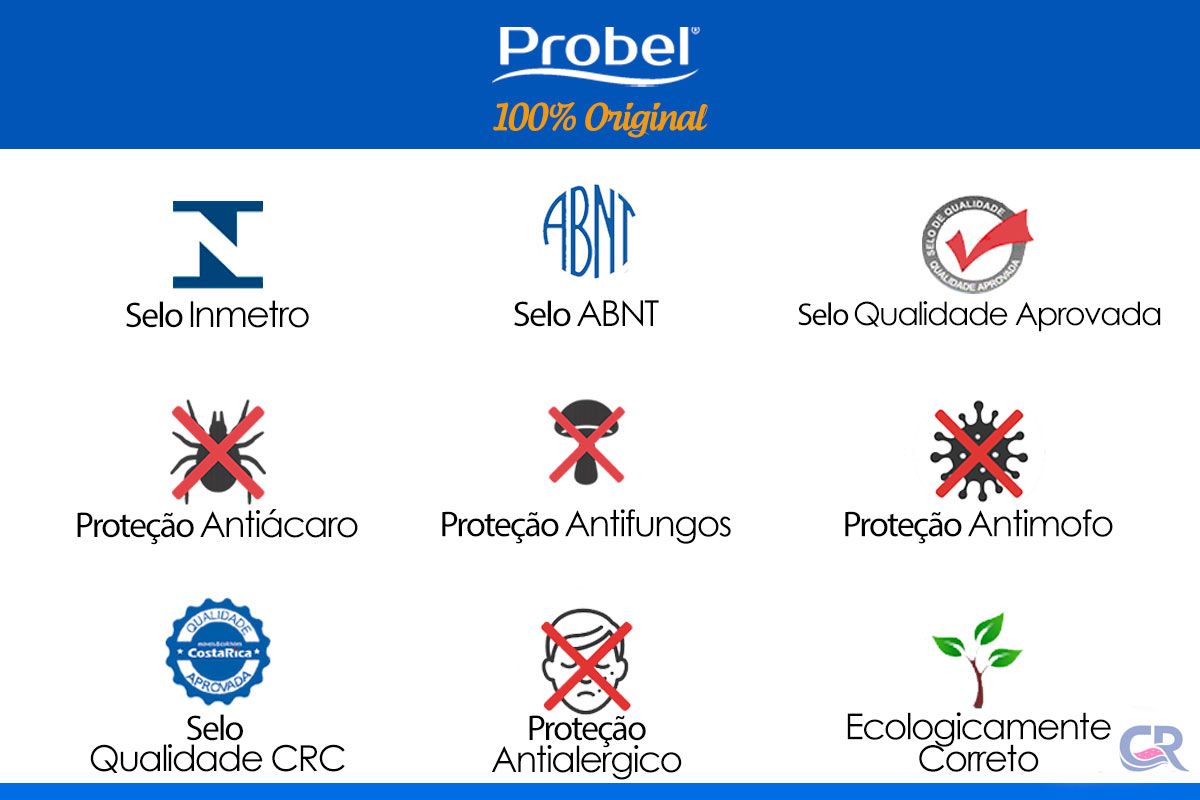 Colchão Molas Prolastic Probel Palace Black Colchão Molas Prolastic Probel Palace Black