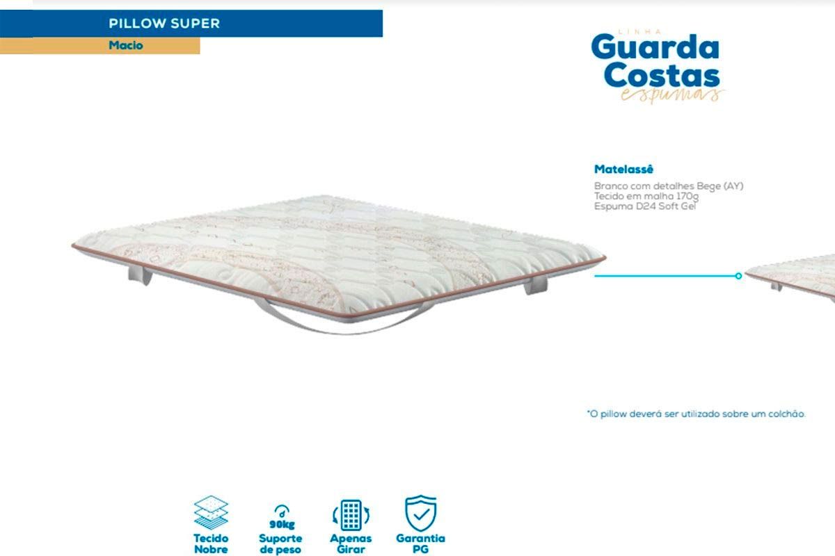 Pillow Top Colchão Protection Super Probel