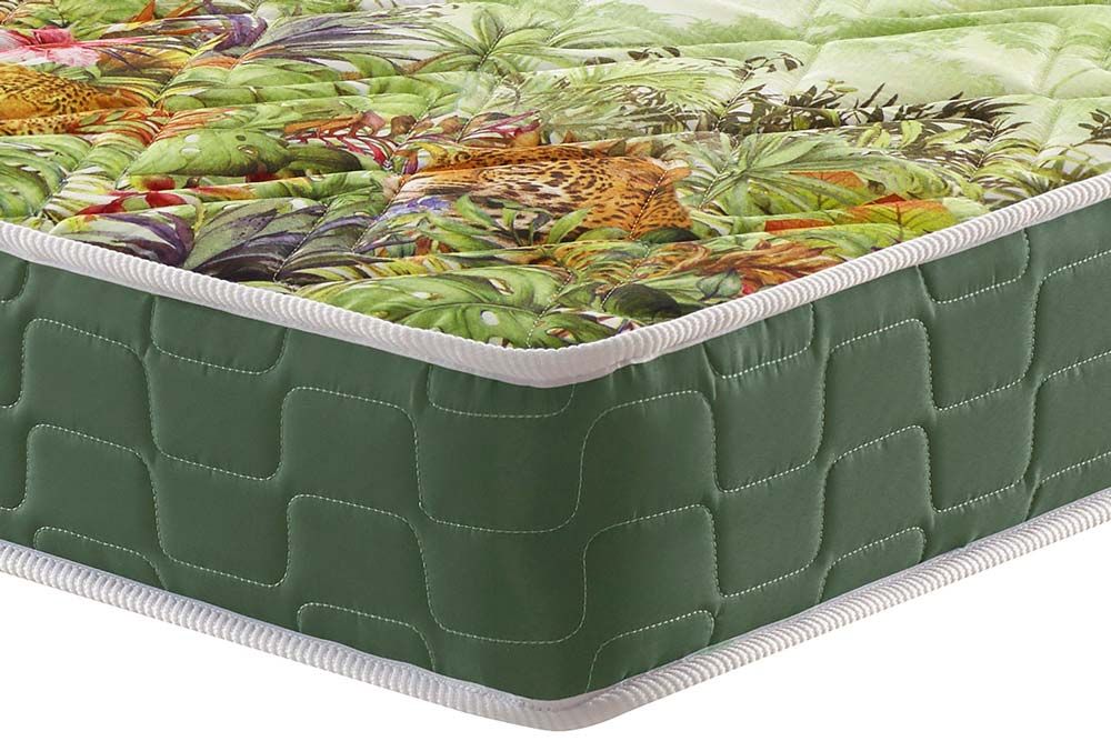 Cama Box Baú CRC +Colchão Ortopédico Pantanal Anjos