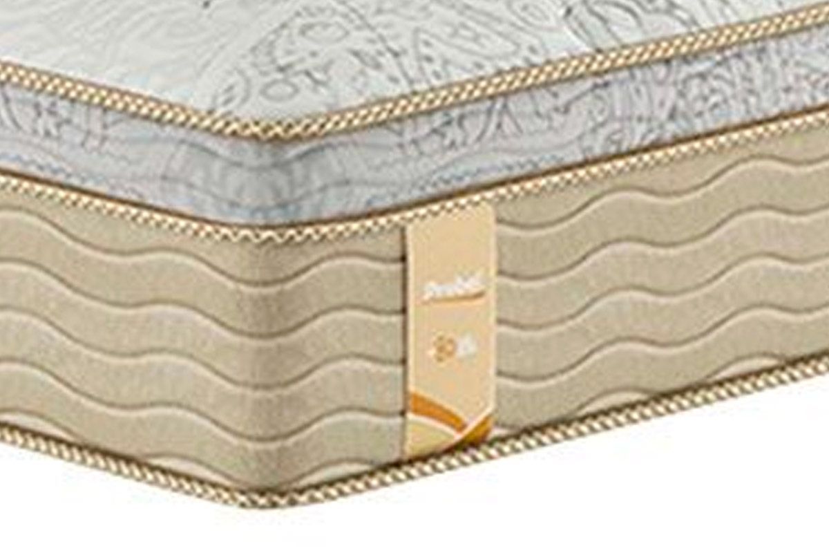 Cama Box Baú CRC +Colchão Molas Charme Probel