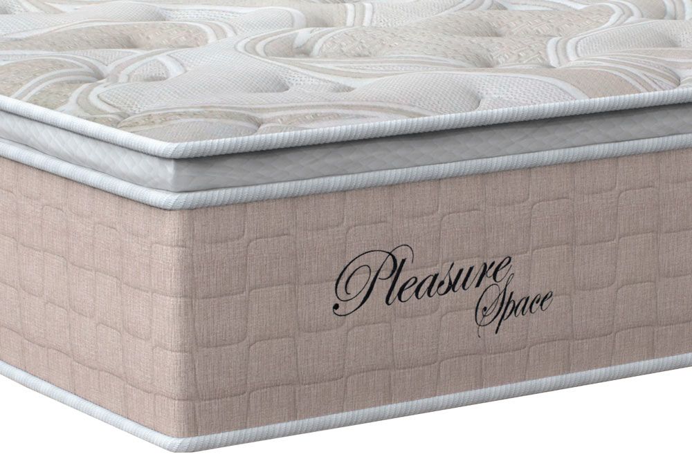 Cama Box Baú CRC +Colchão Molas Pleasure Orthoflex