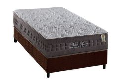 Cama Box Filhão +Colchão Molas New King Anjos