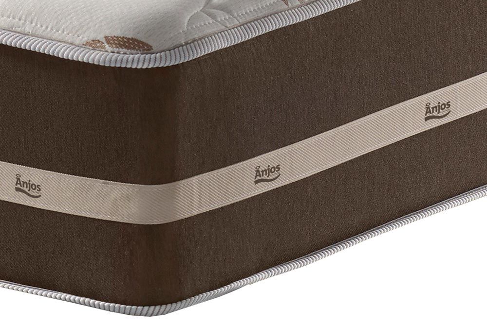 Cama Box CRC +Colchão Molas Classic Anjos