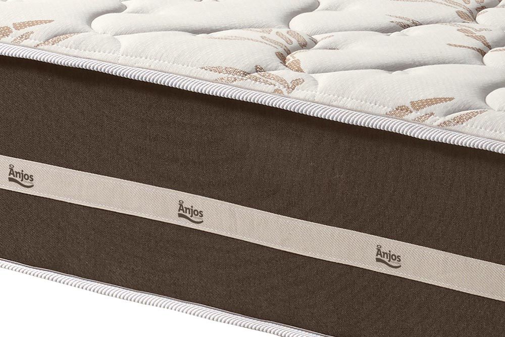 Cama Box Baú CRC +Colchão Molas Classic Anjos