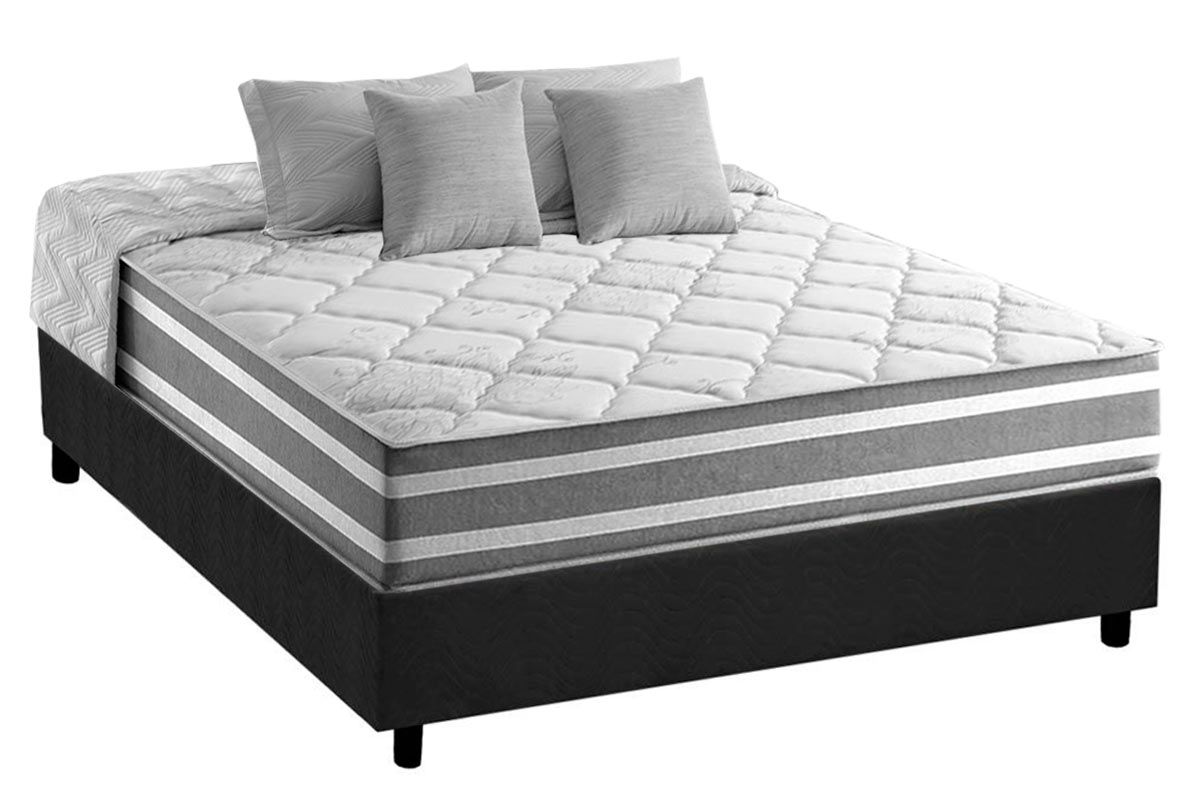 Cama Box CRC +Colchão Molas Duo Sono Anjos