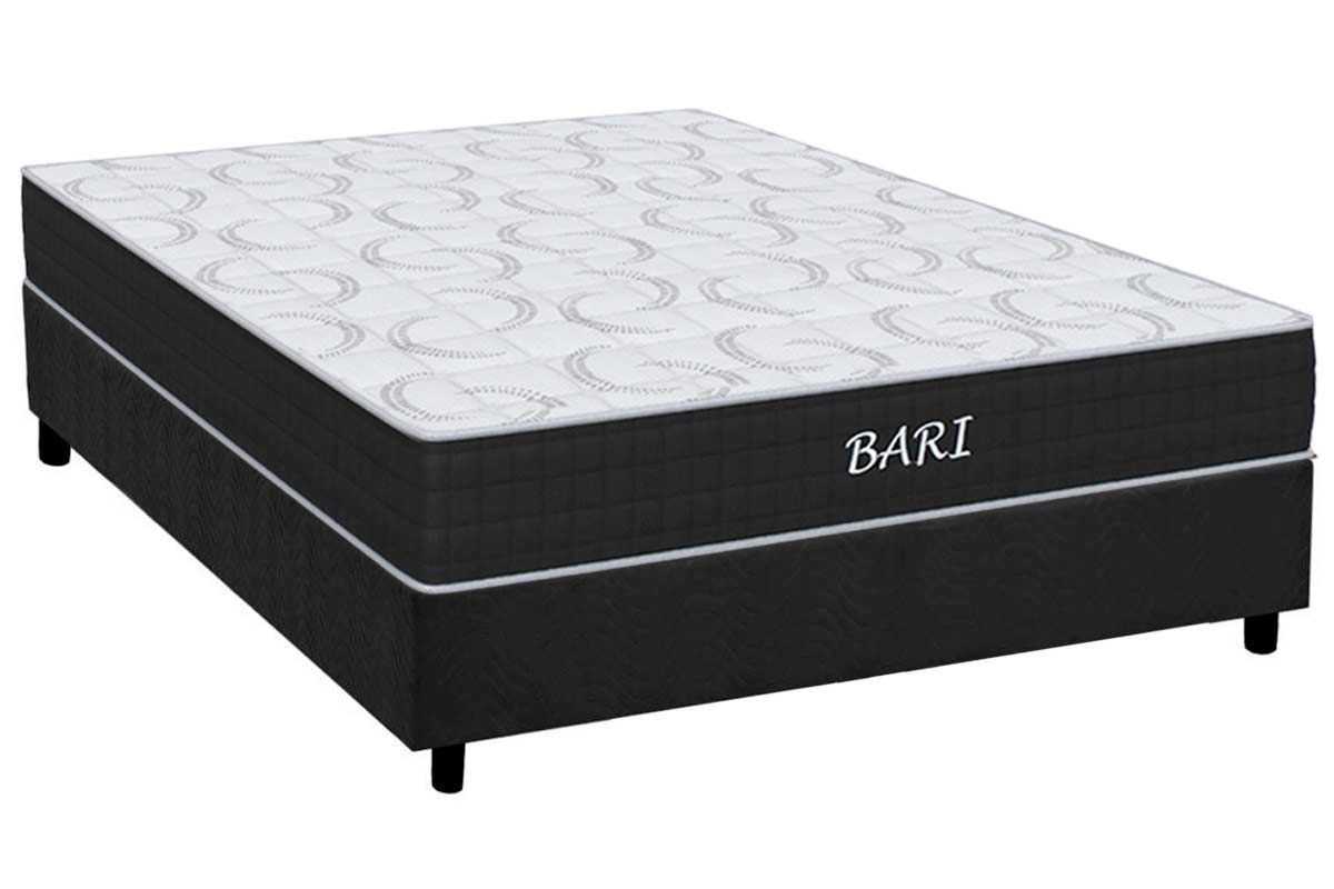 Cama Box CRC +Colchão Espuma D45 Bari Orthoflex