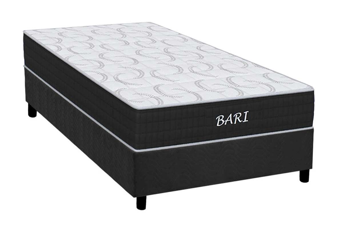 Cama Box CRC +Colchão Espuma D45 Bari Orthoflex