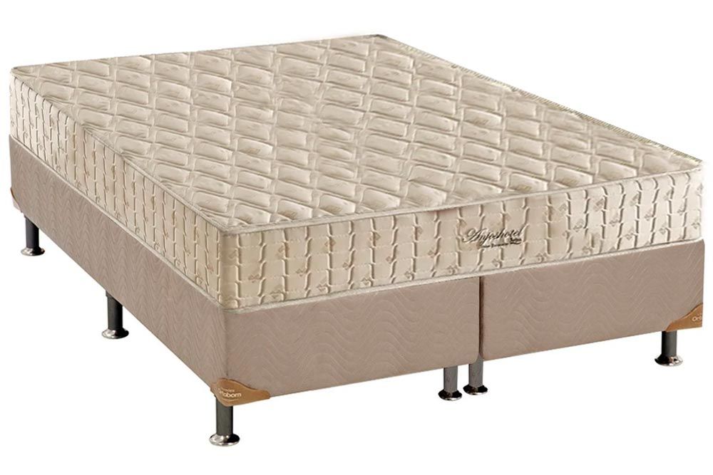 Cama Box CRC +Colchão Molas Anjos Anjos