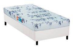Cama Box Filhão +Colchão D28 Celebrity Luckspuma