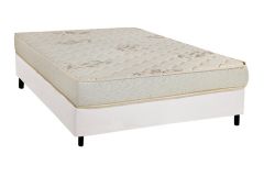 Cama Box Filhão +Colchão Espuma D33 Supreme Luckspuma