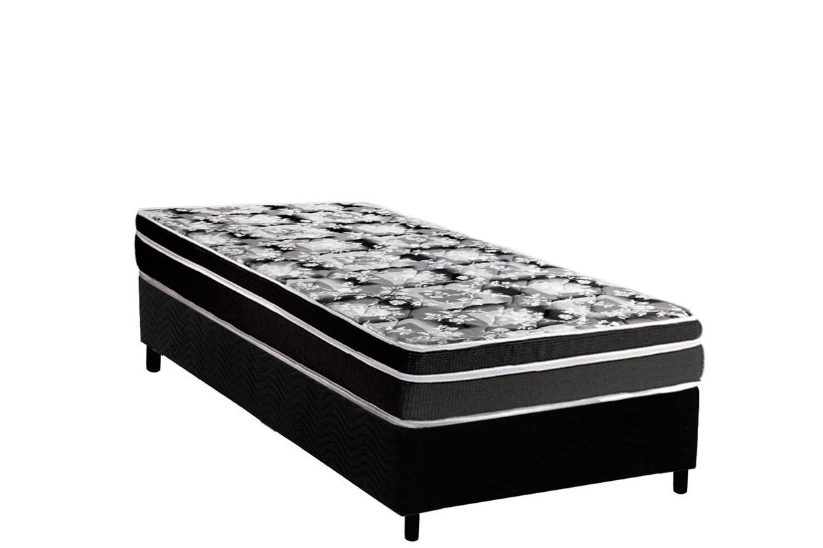 Cama Box CRC +Colchão D45 Gran Luck Luckspuma