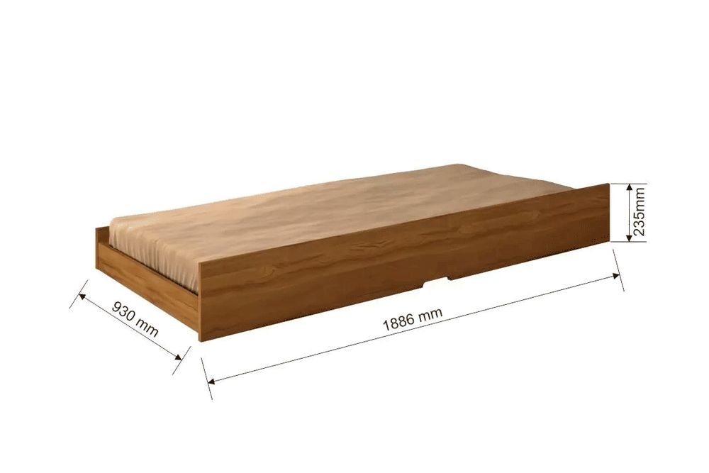 Cama Solteiro Pérola c/Auxiliar Conquista