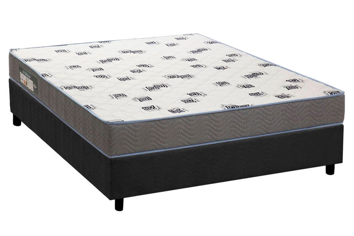 Cama Box CRC +Colchão Espuma D33 Light Ortobom