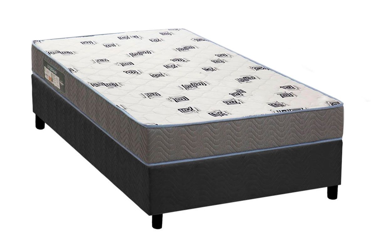 Cama Box CRC +Colchão Espuma D33 Light Ortobom