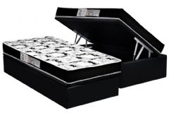 Cama Box Baú Filhão +Colchão D23 RolandGarros Luckspuma