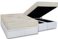 Cama Box Baú Filhão +Colchão D33 Supreme Luckspuma