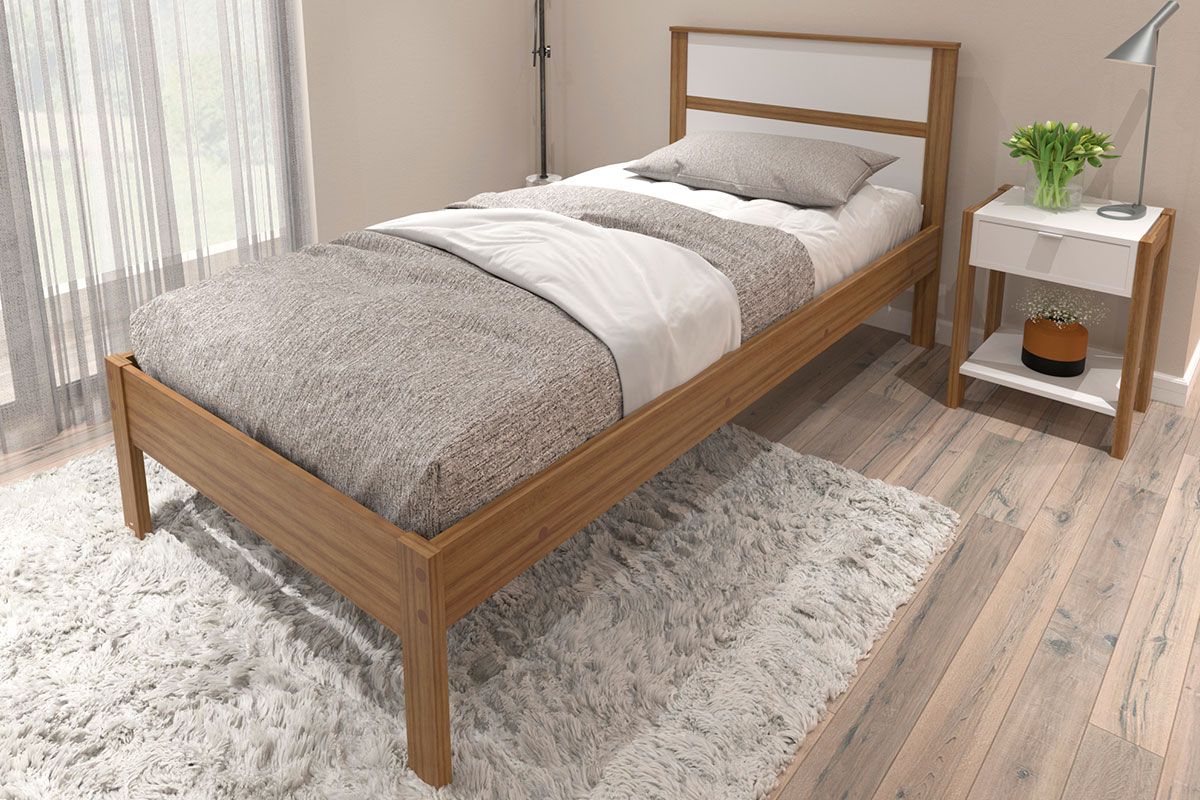Cama Solteiro CM8004 Tecno Mobili Cama Solteiro CM8004 Tecno Mobili