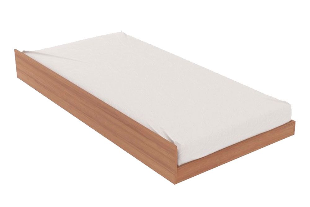 Cama Auxiliar Solteiro CM8008 Tecno MobiliAmêndoa Cama Auxiliar Solteiro CM8008 Tecno MobiliAmêndoa