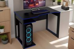 Mesa Computador Gamer ME4161 Tecno Mobili - Preto/Azul