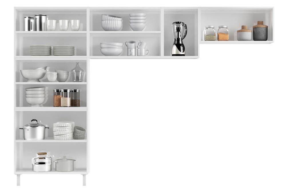 Cozinha Completa Telasul 3 Peças Aço Mirage New CZ31 Cozinha Completa Telasul 3 Peças Aço Mirage New CZ31