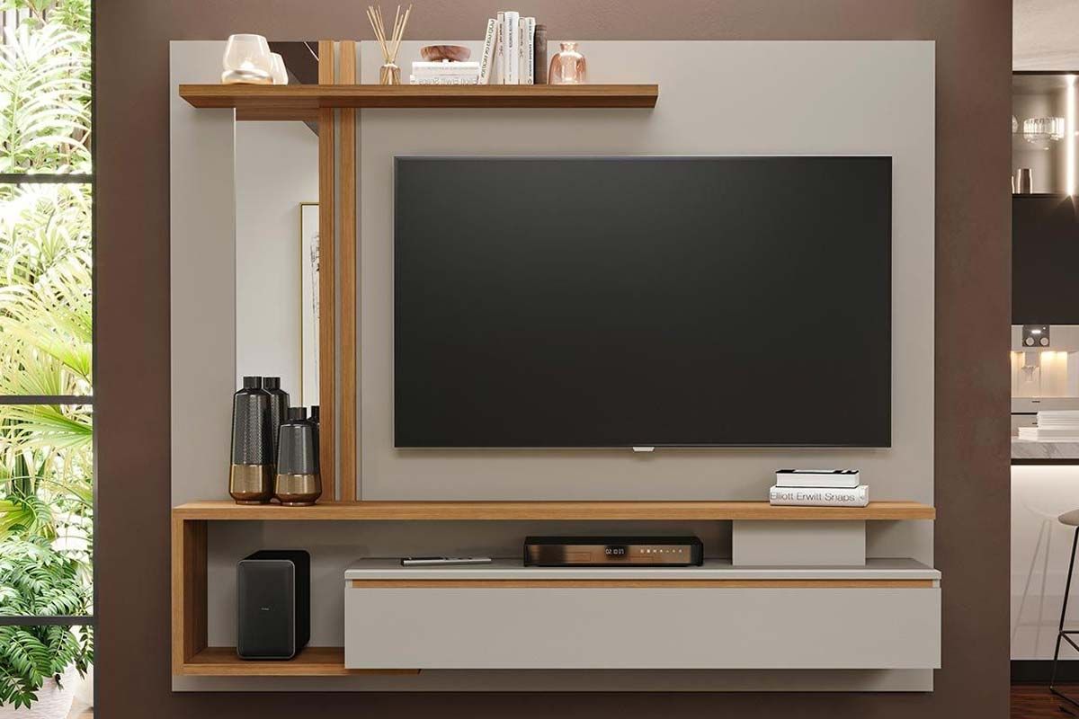 Painel Home p/ TV até 60 Pol Treviso 180cm Permóbili