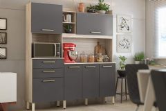 Cozinha Compacta Demóbile Select c/6 Portas e 2 Gavetas 178x194