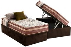 Cama Box Baú Filhão +Colchão Molas Assis Herval