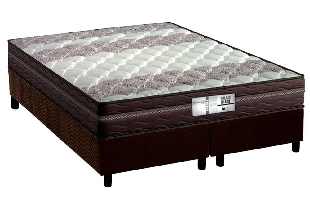 Cama Box CRC +Colchão Molas Palace Probel