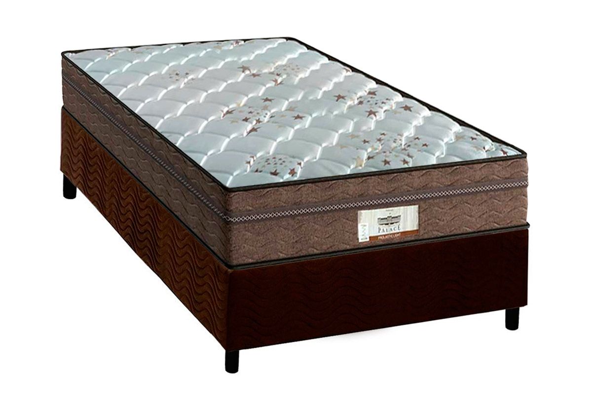 Cama Box CRC +Colchão Molas Pallace Probel