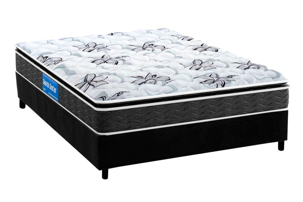 Cama Box CRC +Colchão Espuma D40 Hiper Firme Probel