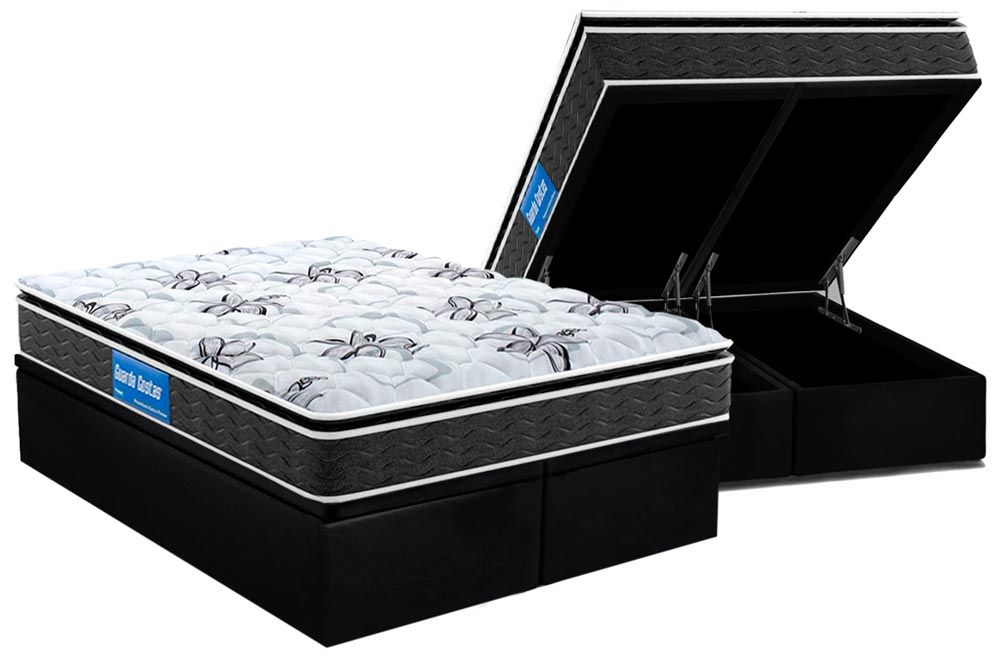 Cama Box Baú CRC +Colchão D40 Hiper Firme Probel
