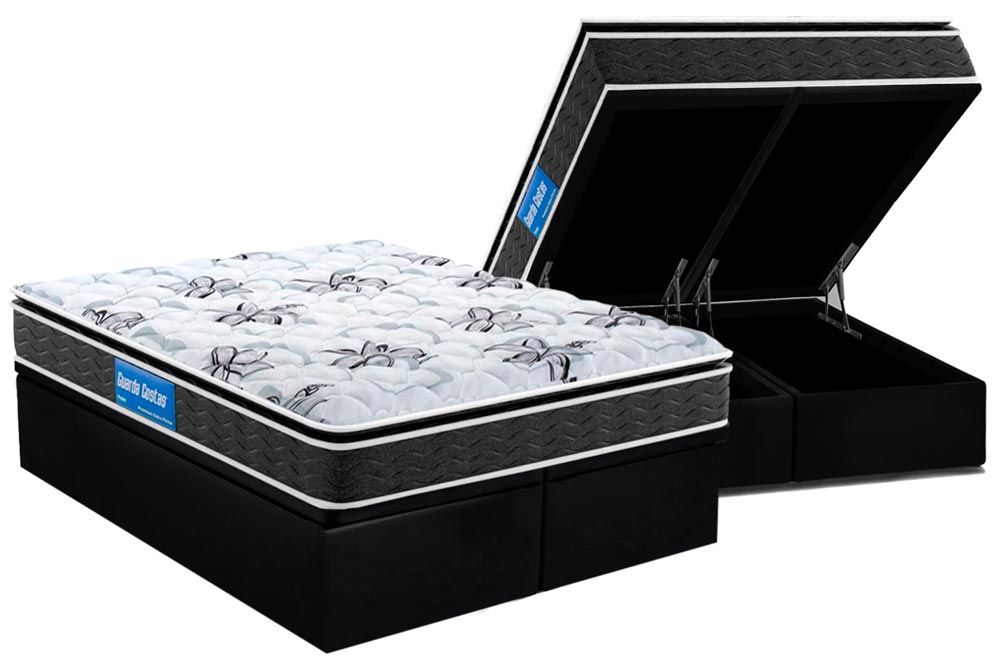 Cama Box Baú CRC +Colchão D33 Extra Firme Probel