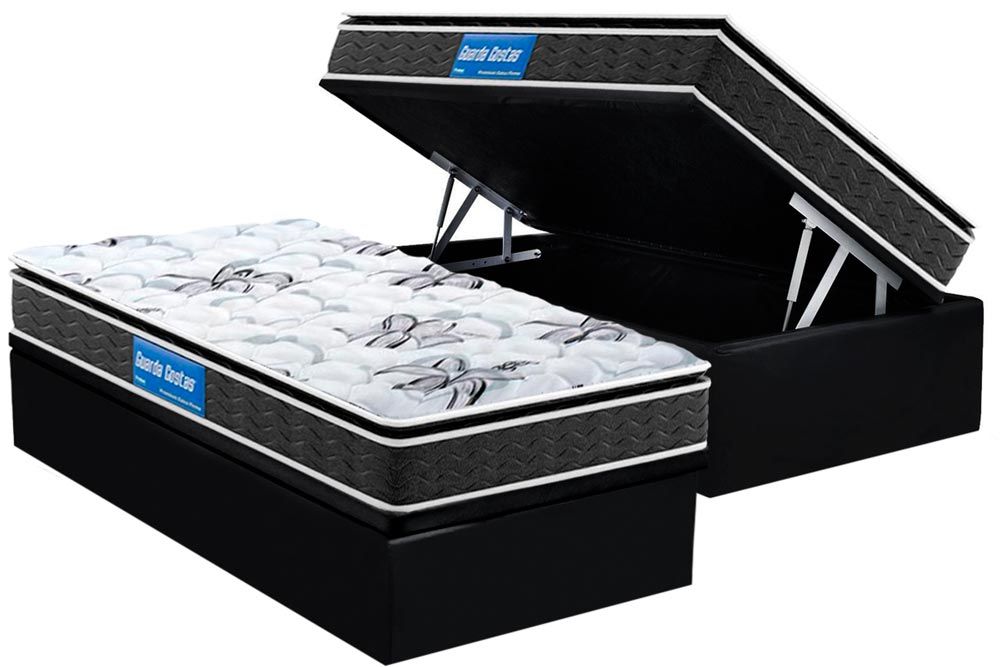 Cama Box Baú CRC +Colchão D33 Extra Firme Probel