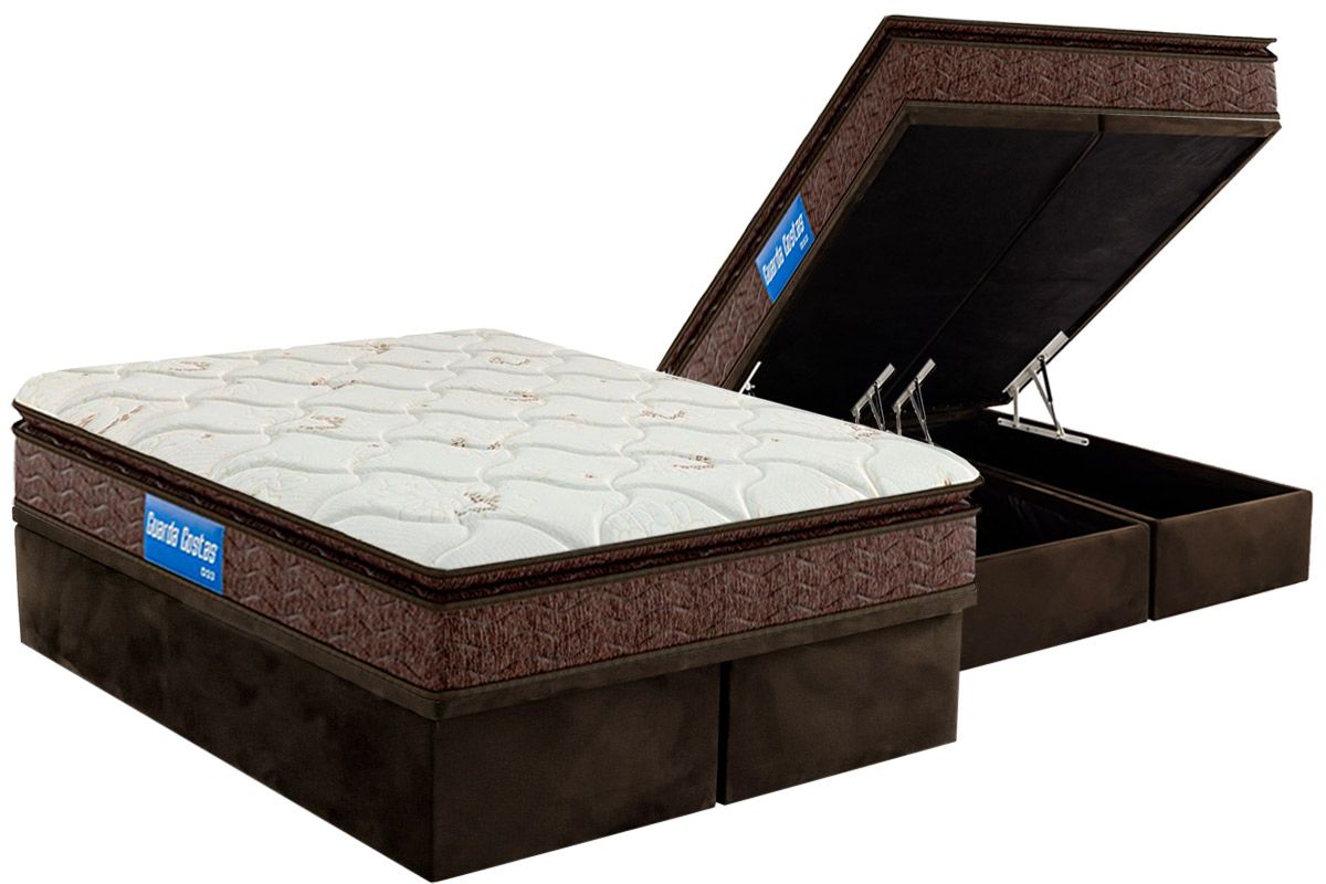 Cama Box Baú CRC +Colchão D33 Guarda Costas Probel