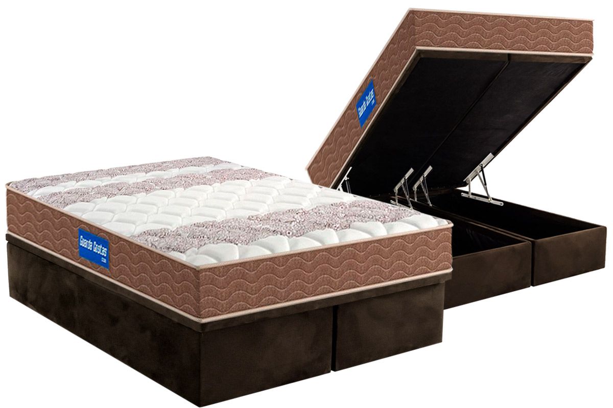 Cama Box Baú CRC +Colchão D33 Guarda Costas Probel