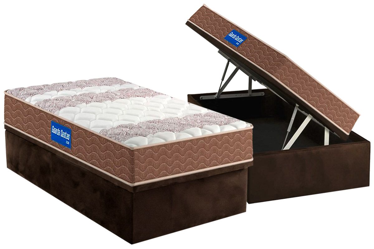 Cama Box Baú CRC +Colchão D33 Guarda Costas Probel