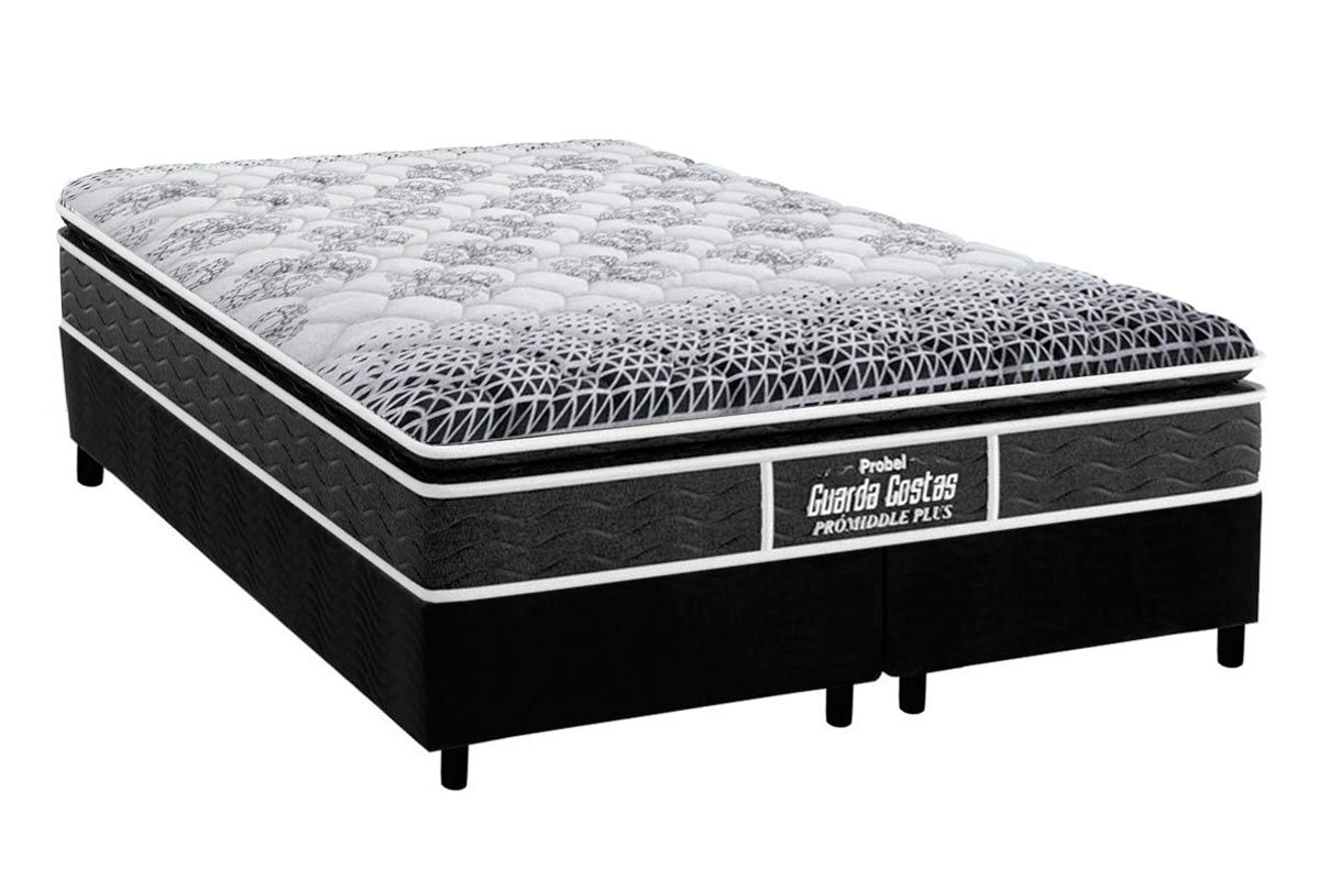 Cama Box CRC +Colchão Ortopédico PróMiddle Probel