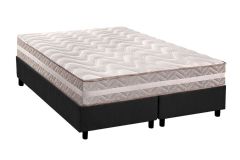Cama Box Filhão +Colchão Ortopédico Confort Paropas