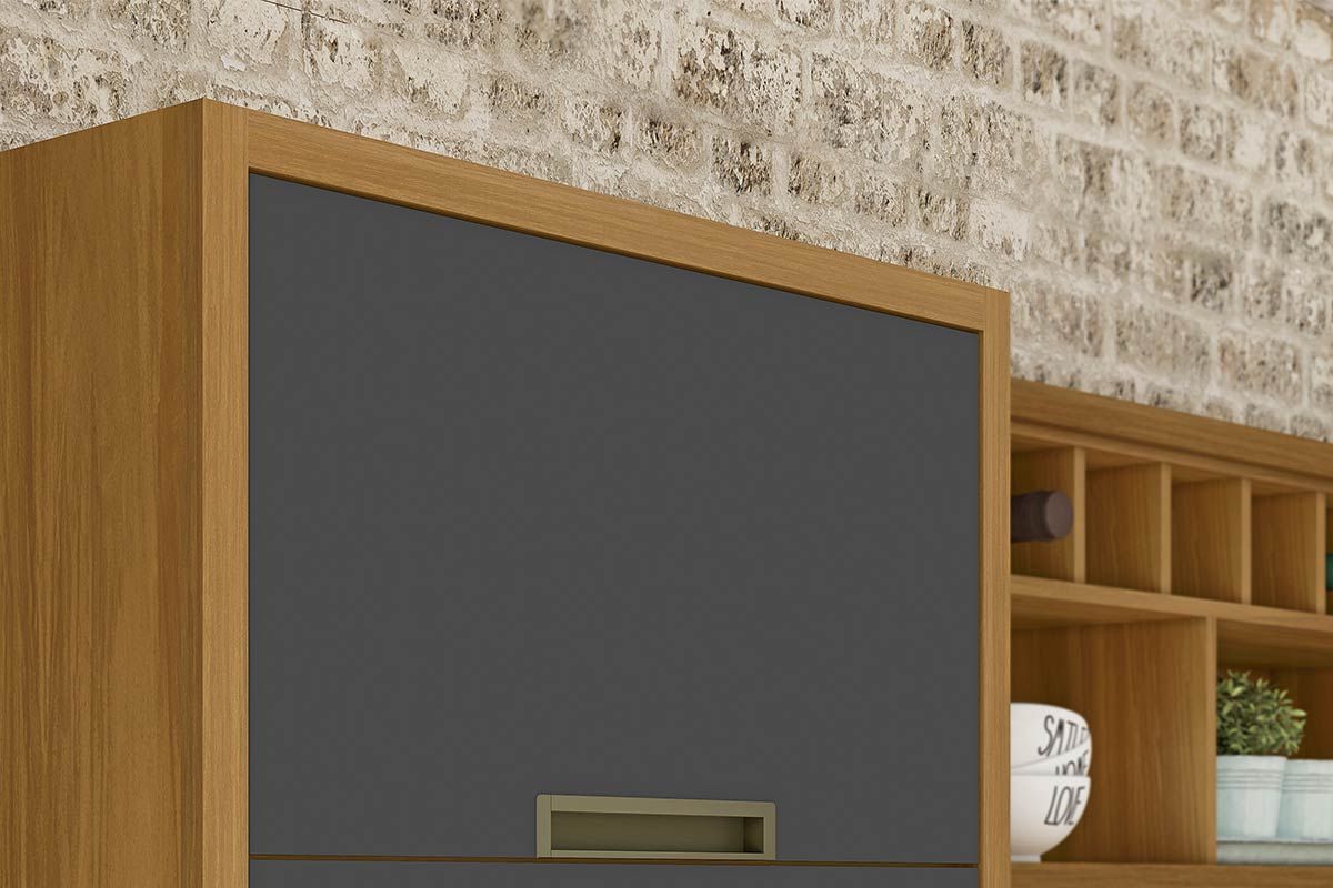 Paneleiro Cozinha Nesher Imperatriz c/2 Portas 3Gavs 70cm