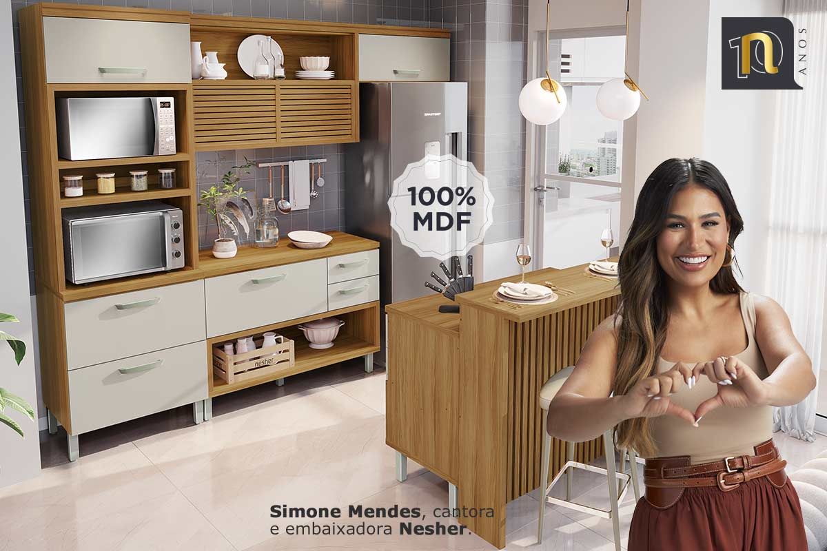 Cozinha Completa Nesher 2 Peças Princesa C2P27